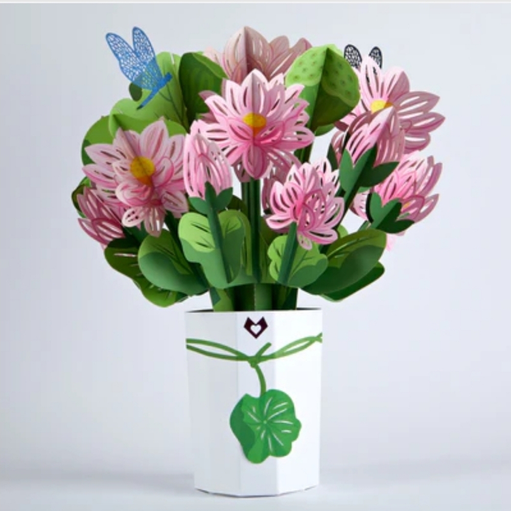 Lovepop Lotus Bouquet